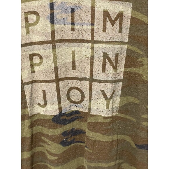 The Shop Forward Pimp In Joy Green Camo Short Sleeve Shirt Size XL - Picture 2 of 5